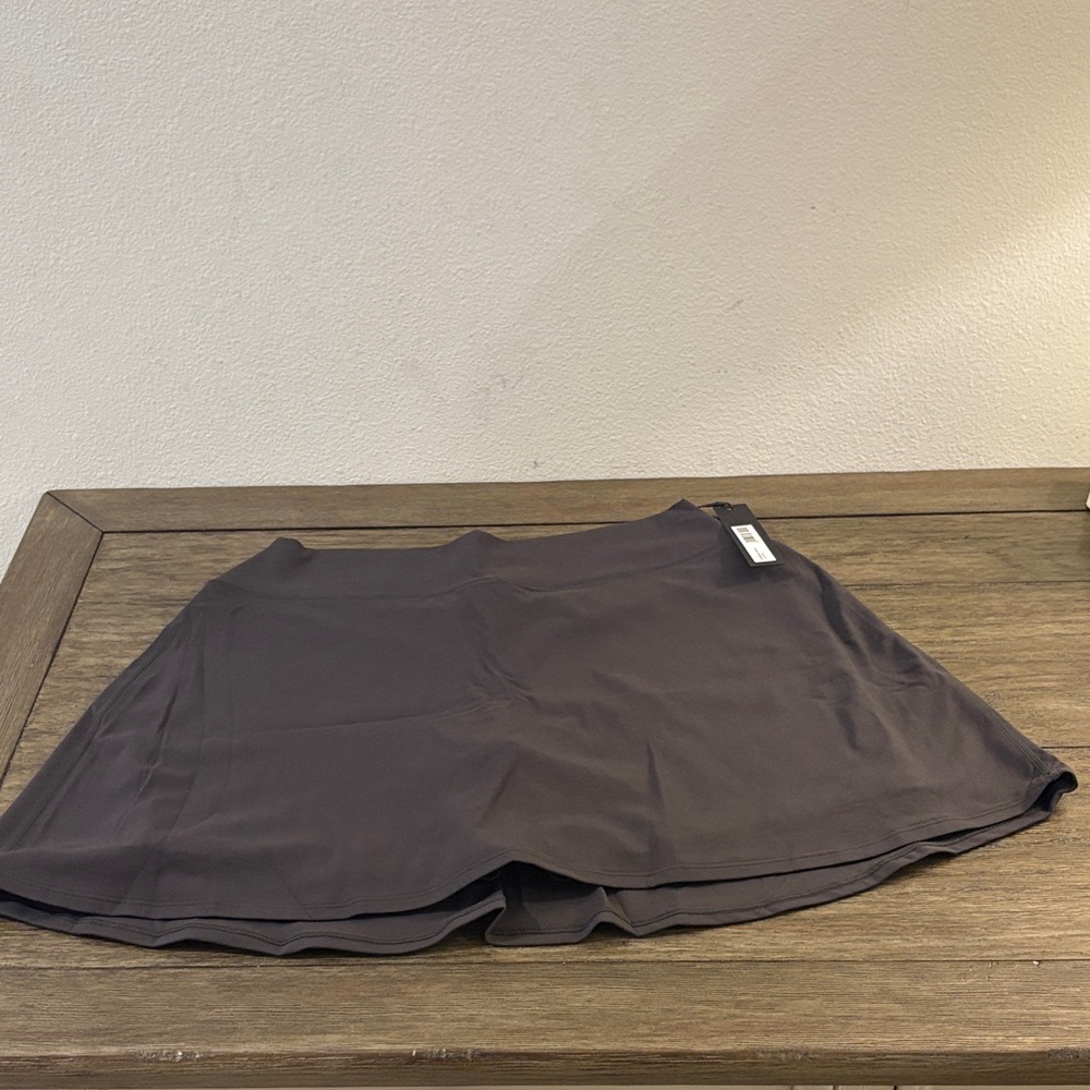 NWT [Oner Active] Softmotion Tennis Skort (Skirt w/ Shorts) Soft Black Women’s L - Picture 6 of 11